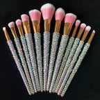 Diamond studded Makeup Brushes