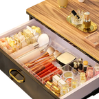 Luna Clear Acrylic Vanity Drawer Organizer