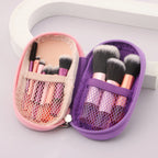 Premium Makeup Mini Brush Set With Pouch [10Pcs]
