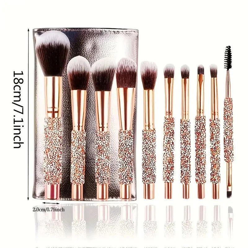 Crystal Glitter Brush Set