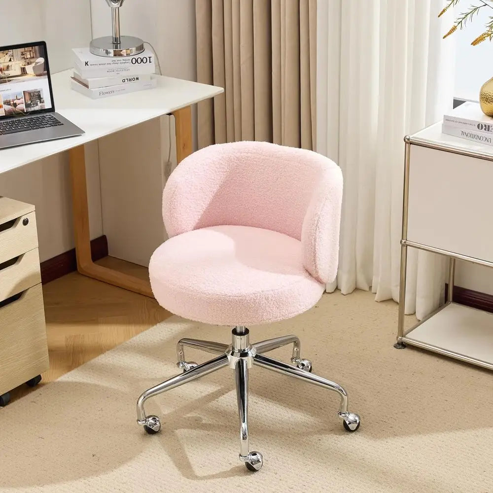 Ergonomic Low-Back Vanity Chair