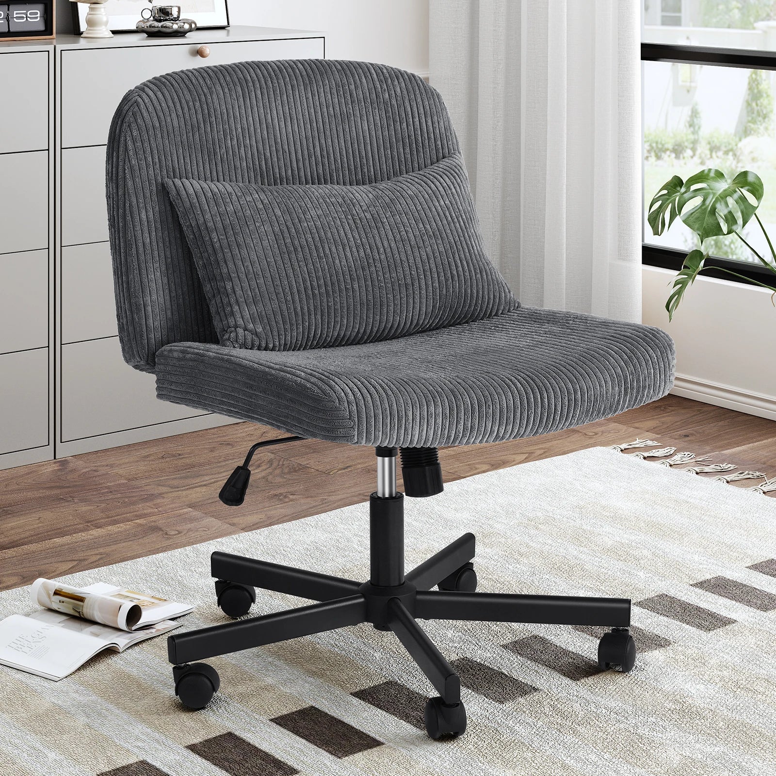 Vanity Desk Cross Leg Chair