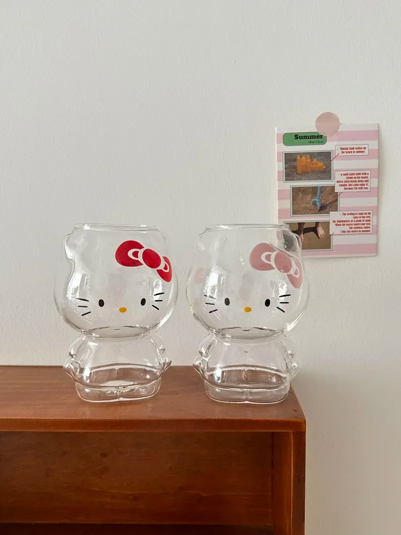 Hello Kitty Glass Cup