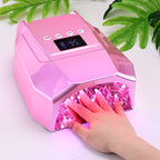 Rechargeable UV LED Nail Dryer Lamp 98W, 4 Timer Setting & 33 LED