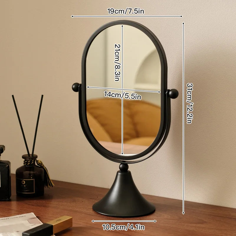 Luxury Oval Style Vanity Mirror for Dressing Table Mirror