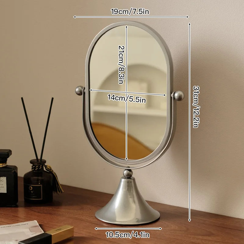 Luxury Oval Style Vanity Mirror for Dressing Table Mirror