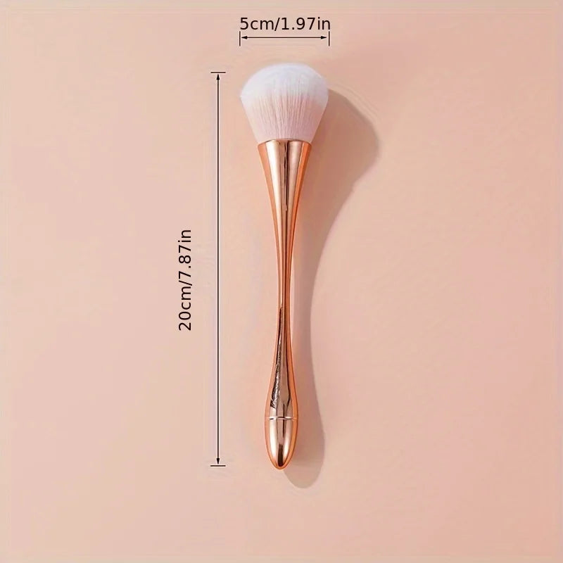 Rose Gold Makeup Brush