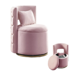 360° Swivel Barrel Chair - Pink