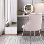 Armless Desk Vanity Chair