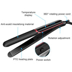 Professional Ceramic Flat Ironic Fast Heatup Hair Straightener