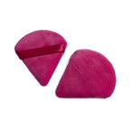 Velvet Triangle Shaped Cosmetic Puff [2pcs ]