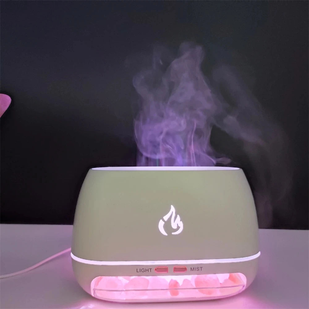 Essential Oil Diffuser 3D Flame & Night Light