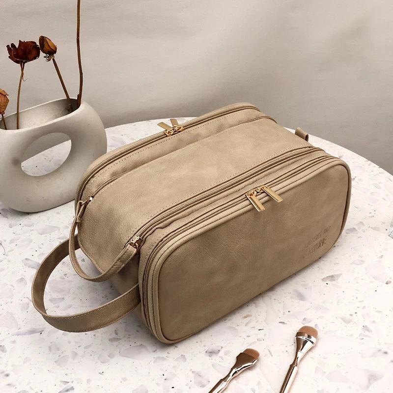 Large Capacity Multi Pocket Waterproof Makeup & Cosmetic Pouch