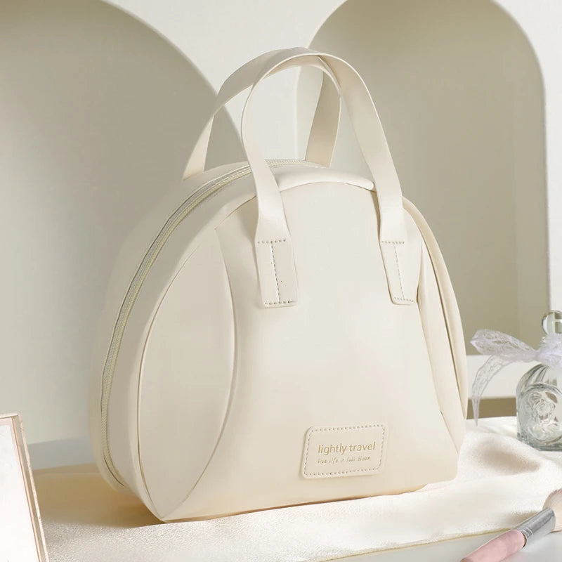 Pure Leather Makeup & Cosmetic Bag Handbag