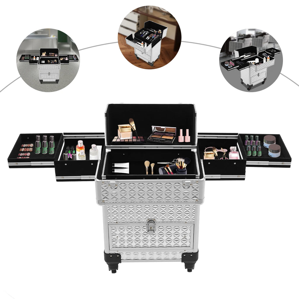 Rolling Makeup & Cosmetic Trolley