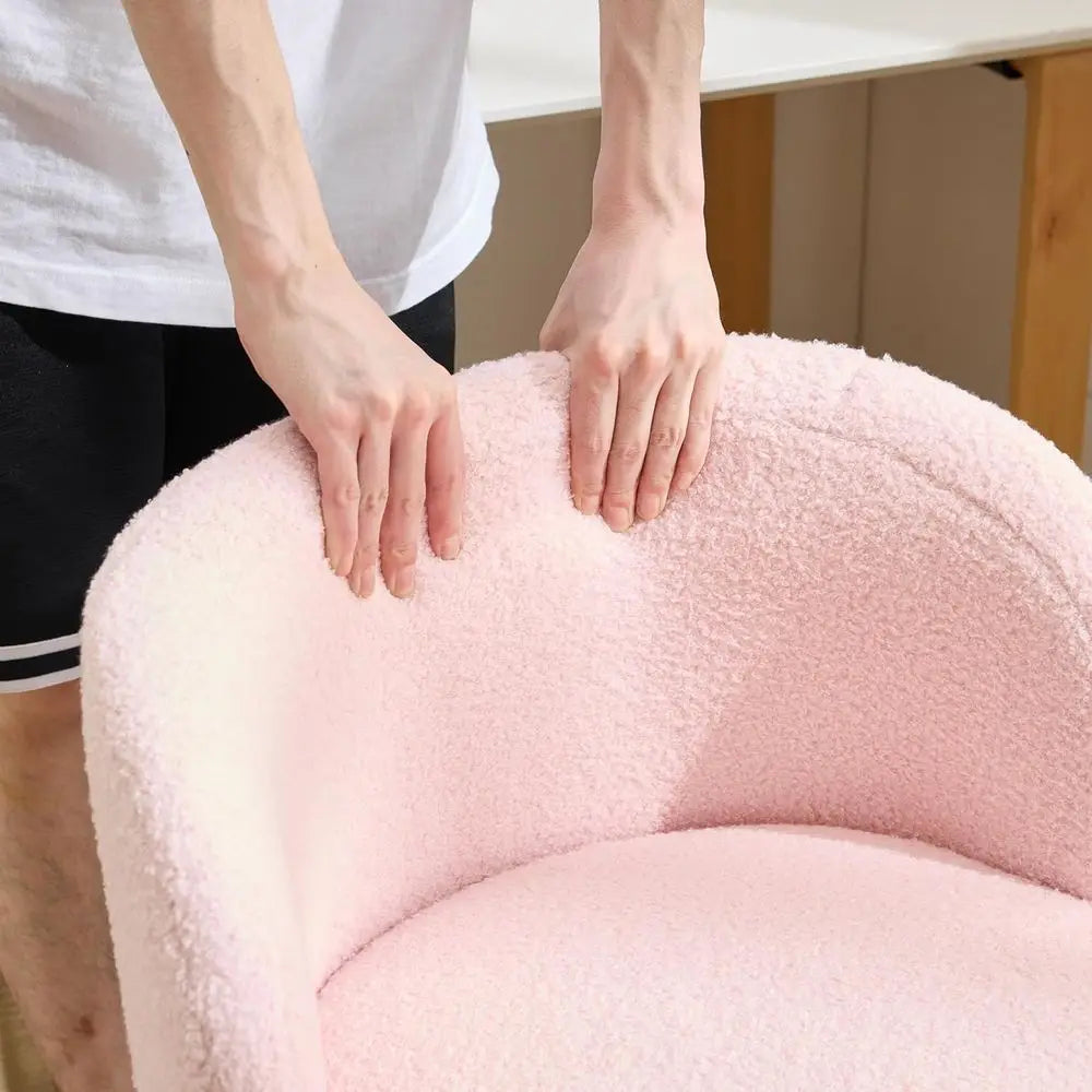 Ergonomic Low-Back Vanity Chair