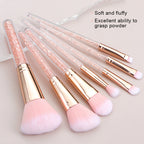 Crystal Handle Professional Makeup Brushes