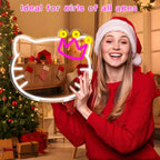 Hello Kitty Neon LED Light Makeup Mirror