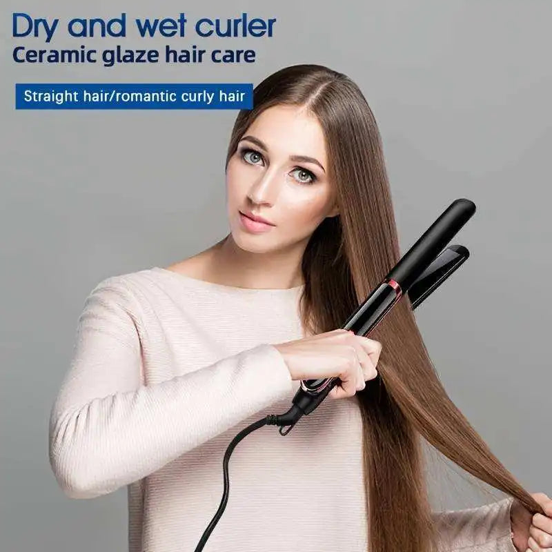 Professional Ceramic Flat Ironic Fast Heatup Hair Straightener