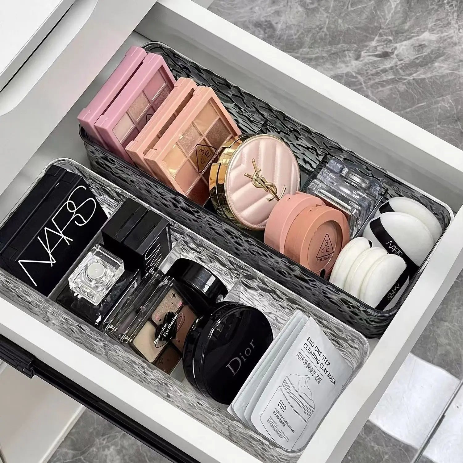 Vanity Desk Drawer Makeup & Jewelry Organizer