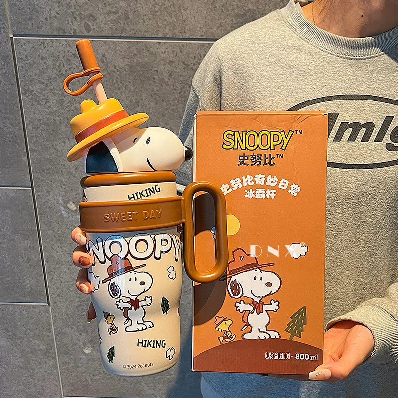 Snoopy Stainless Insulated Coffee Cup [800 ml]