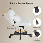 Vanity Desk Cross Leg Chair