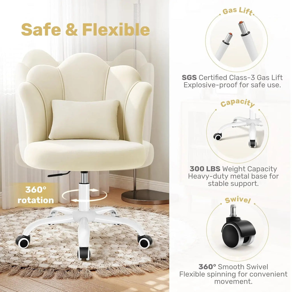 Armless Vanity Chair