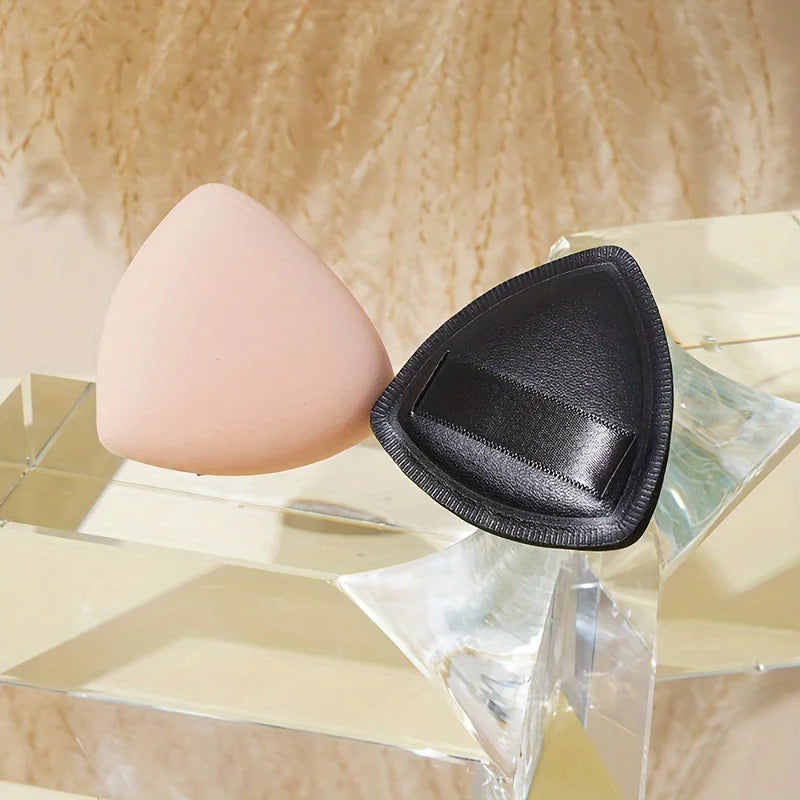 Triangle Shaped Makeup Powder Puff [5pcs]