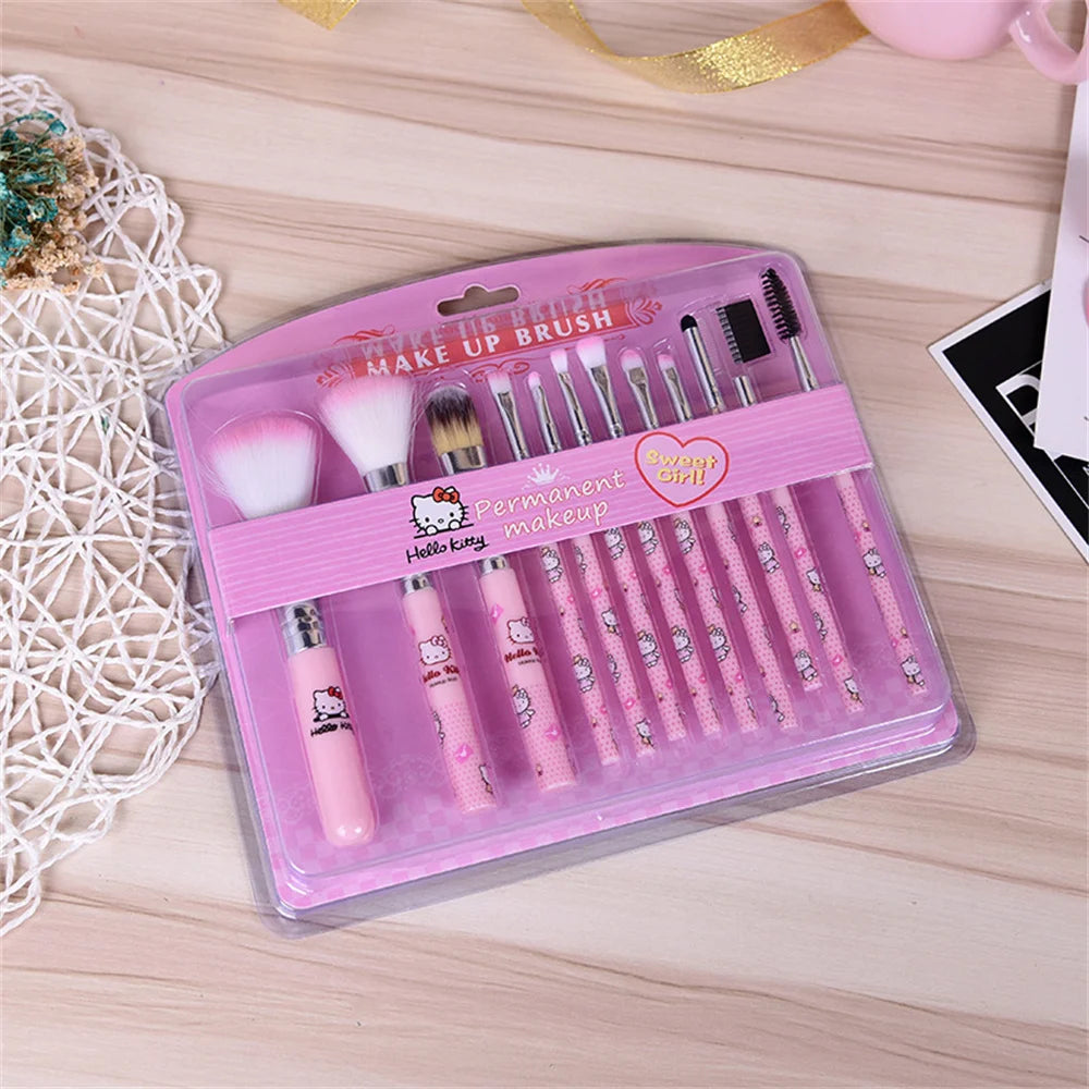 Hello Kitty Makeup Brush Set