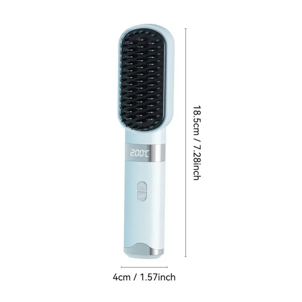 Wireless Hair Straightener Comb