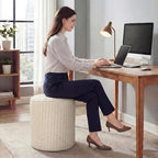 Ottoman Round Vanity Stool