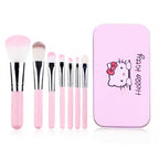 Hello Kitty Makeup Brush Set with Storage Box [7Pcs]