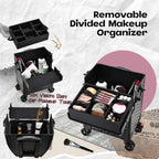 5 in 1 Customizable Makeup Train Case