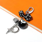 Billiard Ball Shape Bag Keychain