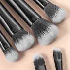 Premium Makeup Mini Brush Set With Pouch [10Pcs]
