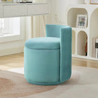 360° Swivel Dressing Table Stool - Teal