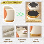 Modern Ottoman Vanity Stool