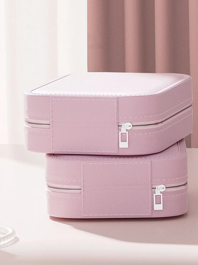 Makeup & Jewelry Storage Box With LED Mirror