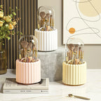 Luxury 360° Rotating Makeup Brushes, Pencils and Lipsticks Organizer