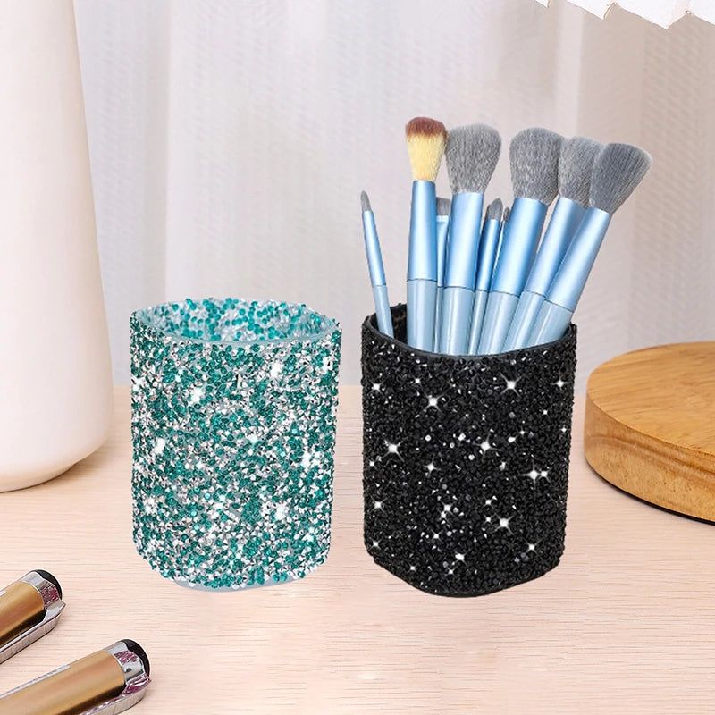 Sparkling Makeup Brush Holder