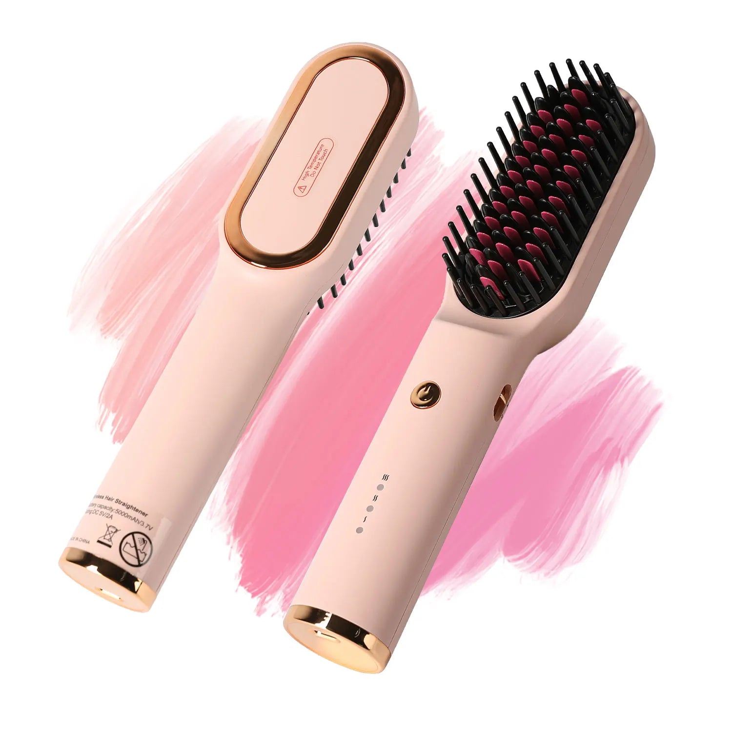 Pro Hair Straightener, Curler, and Dryer Brush
