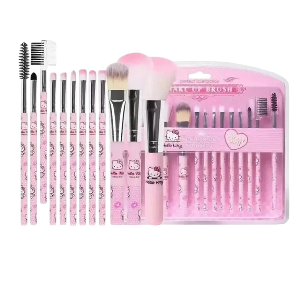 Hello Kitty Makeup Brush Set