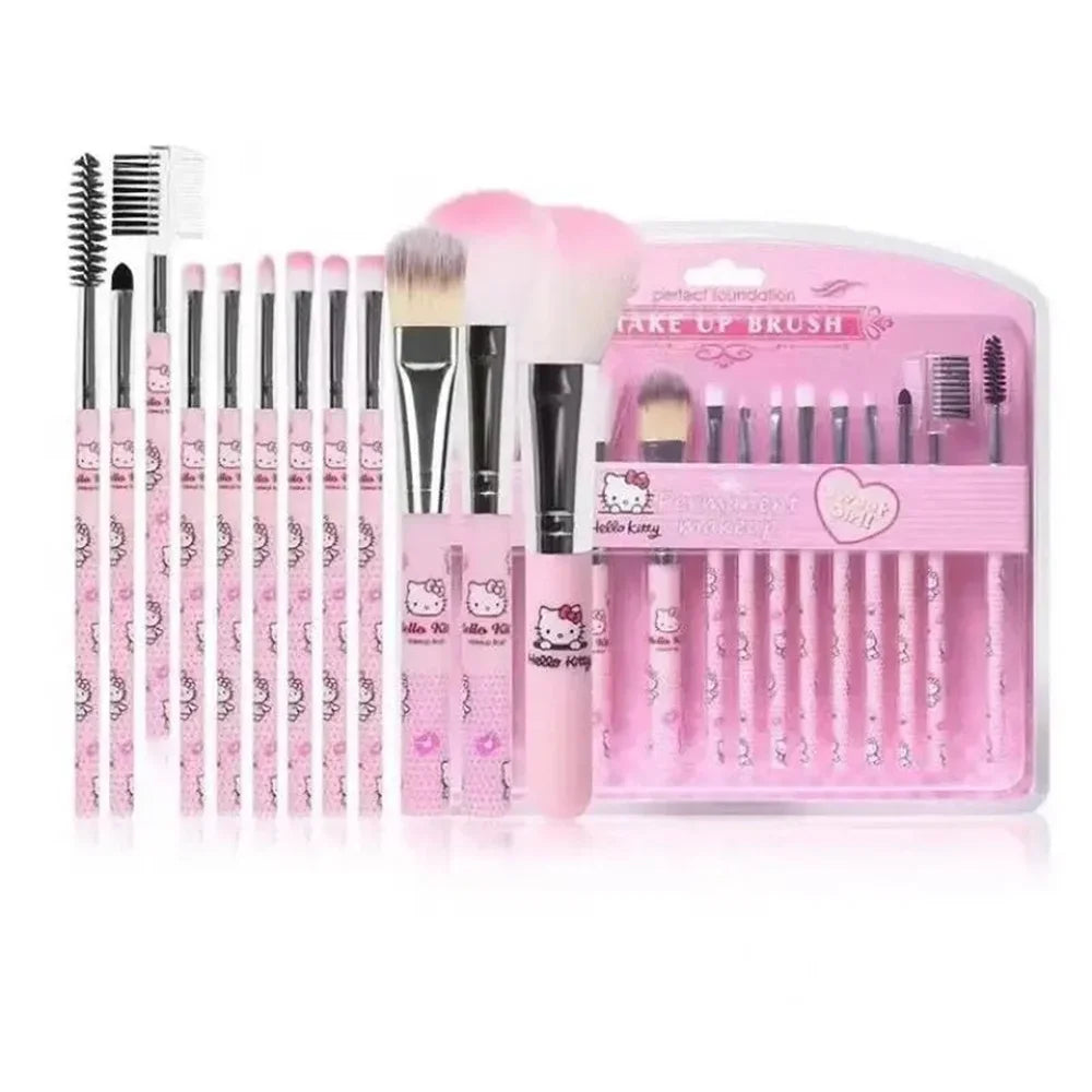 Hello Kitty Makeup Brush Set