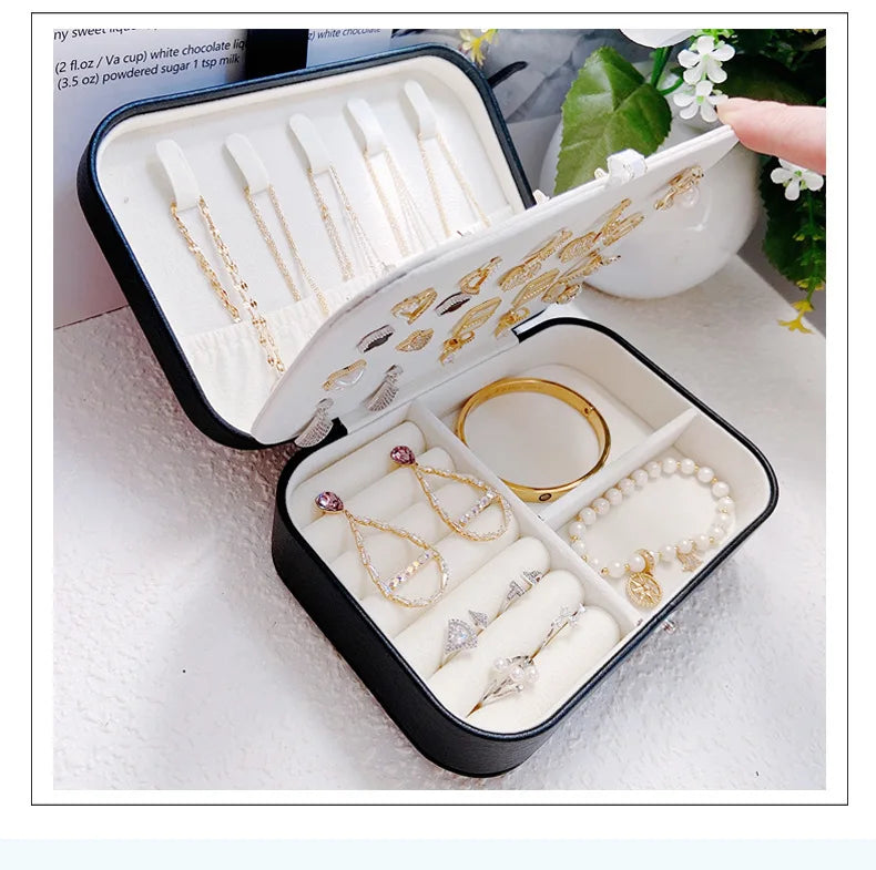 Portable Jewelry Box & Organizer