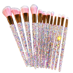 Diamond studded Makeup Brushes