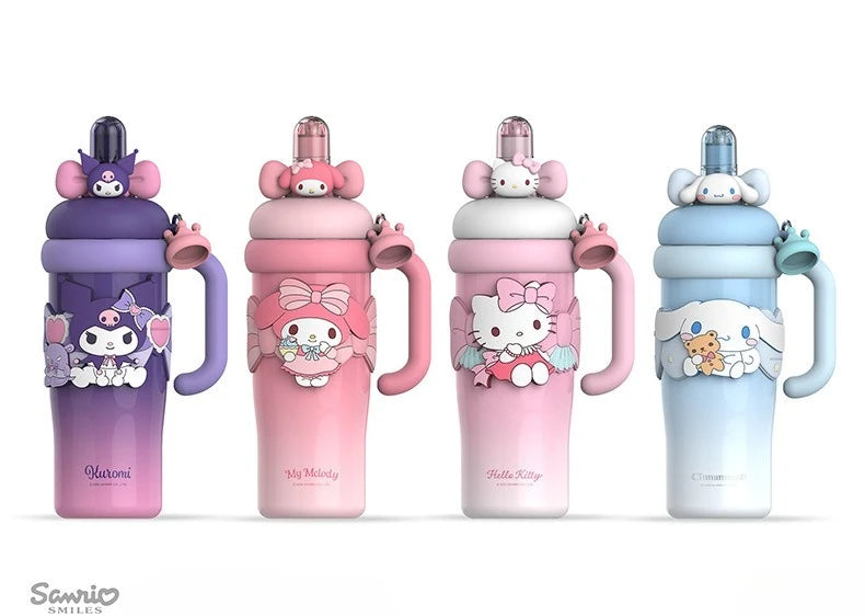 Kuromi & Hello Kitty Insulated Large Coffee Cup