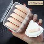 Triangle Shaped Makeup Powder Puff [5pcs]