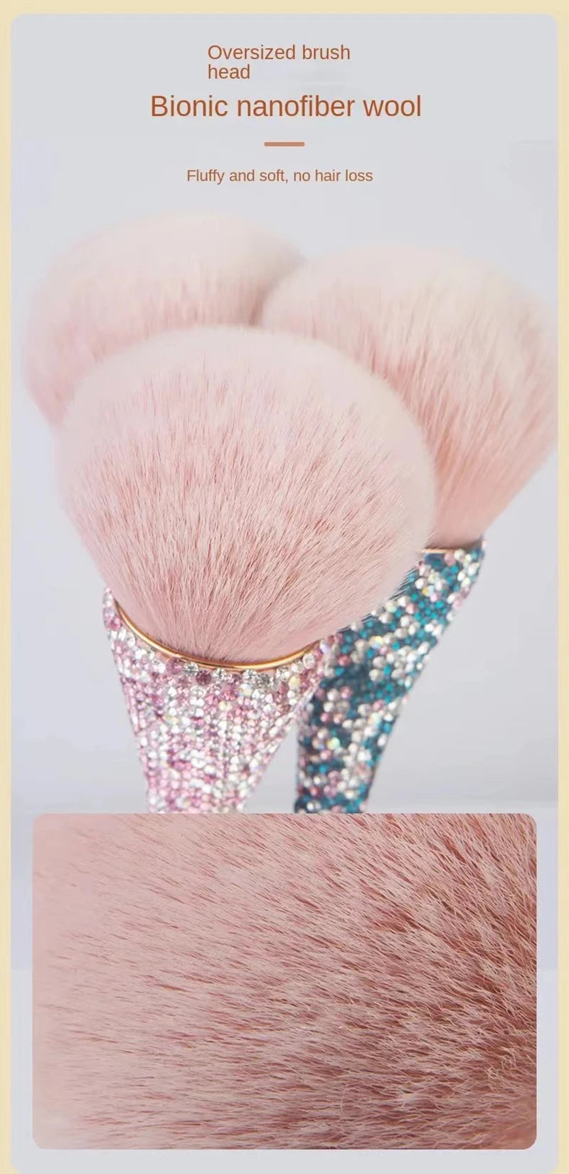Rhinestone Brush For Manicure