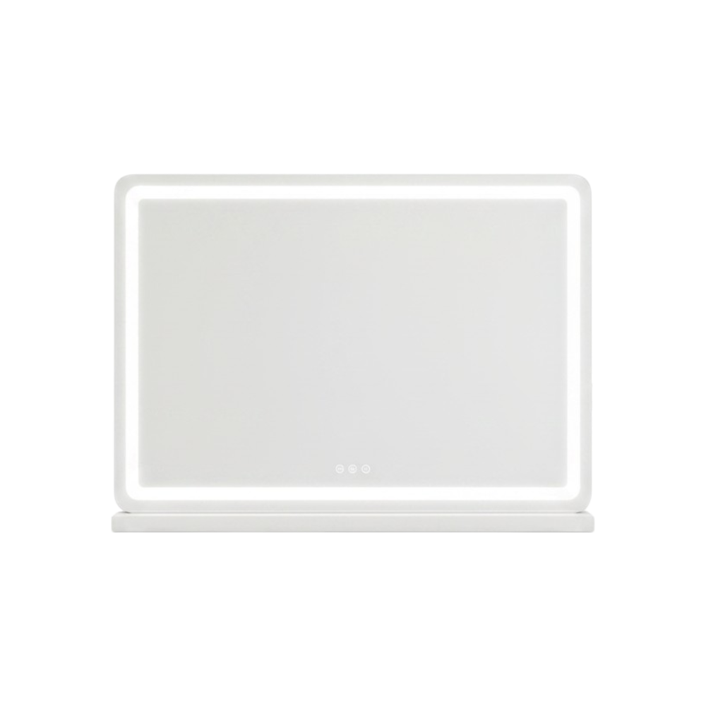Tabletop Makeup Mirror With Aluminum Frame