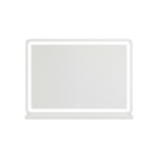 Tabletop Makeup Mirror With Aluminum Frame